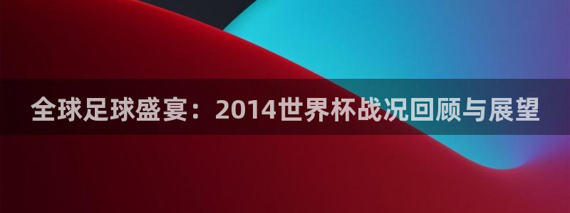 看世界杯：全球足球盛宴：2014世界杯战况回顾与展望